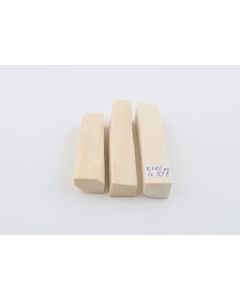White mammoth ivory segments