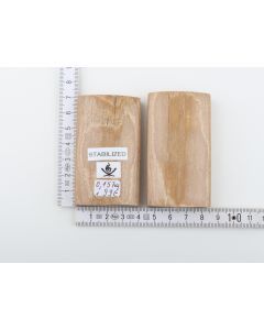 Stabilised mammoth bark scales