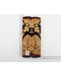 Stabilised mammoth ivory scales