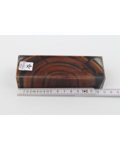 Stabilised mammoth ivory block