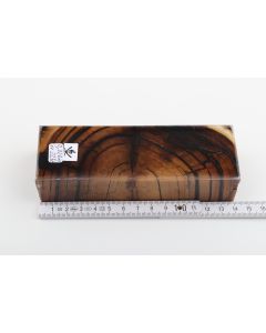 Stabilised mammoth ivory block