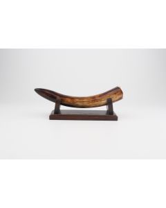 Restored mammoth tusk tip