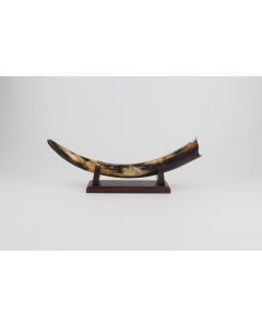 Restored mammoth tusk
