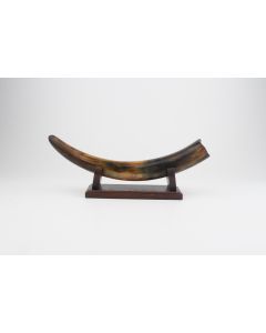 Restored mammoth tusk