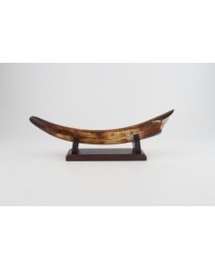 Restored mammoth tusk tip