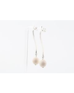 The Wave Mammoth Ivory Earrings