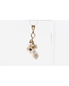 Mammoth Ivory Cluster Pendant
