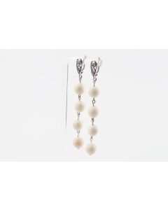 Long Dangle Mammoth Ivory Earrings