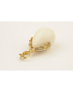 Mammoth Ivory Egg Pendant