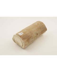 Round natural mammoth tusk piece