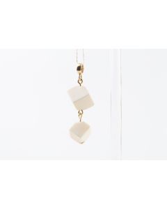 Geometric Mammoth Ivory Pendant 